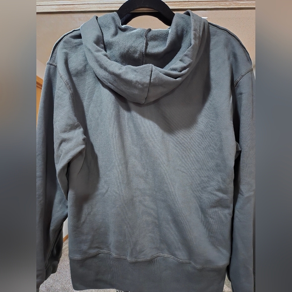 AC/DC Charcoal Hoodie with Red Logo - Picture 3 of 4